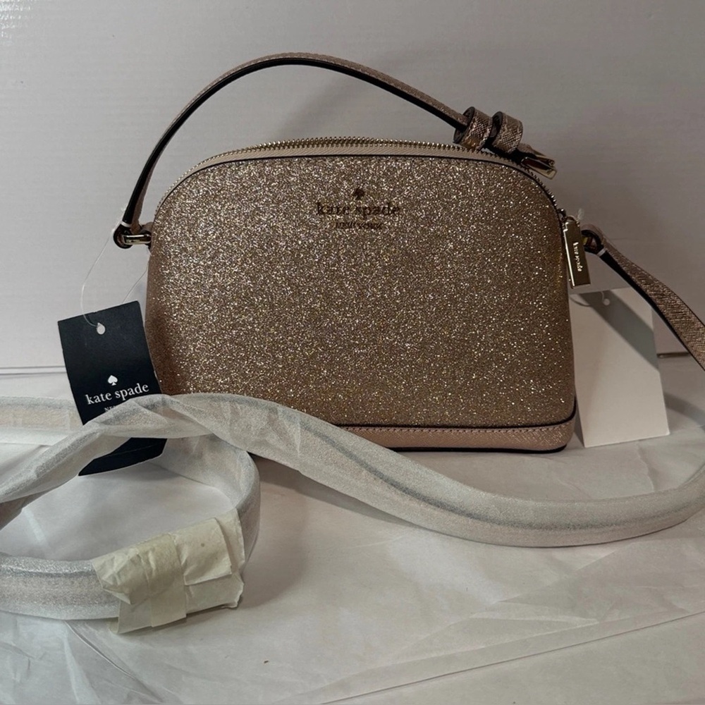 Kate Spade rose gold crossbody bag
